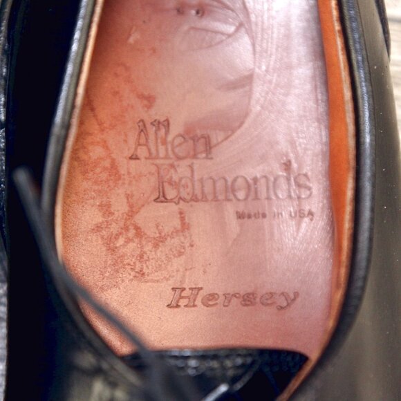 Allen Edmonds HERSEY 10 D Black * add $15 Cedar Trees main image 12